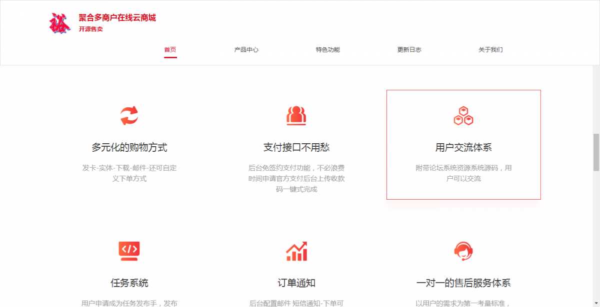 图片[3] - 聚合云商城官网的源码分享 - 项目资源网