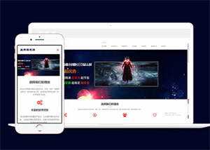 LED显示屏光源类网站前端模板下载 - 项目资源网