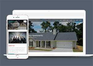 房地产建设设计公司网站模板 - 项目资源网