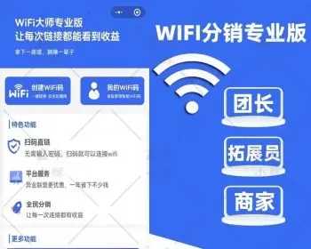 WIFI大师专业版3.08开心版可用带教程 - 项目资源网
