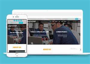 服务团队培训类公司网站模板 - 项目资源网